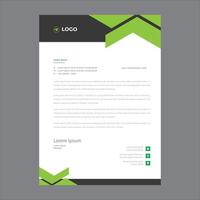 Corporate Modern Leterhead Design Template vector