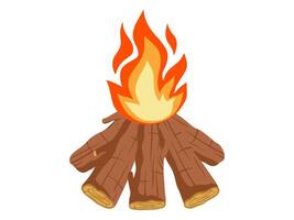 Fire Flame Burning Illustration vector