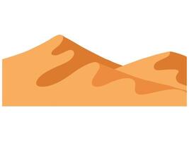 Desert Sand Element background Illustration vector