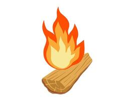 kindling wood Illustration vector