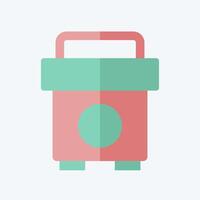 Icon Social Media Policy. related to Emergency symbol. flat style. simple design illustration vector