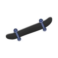 illustration of skateboard vector