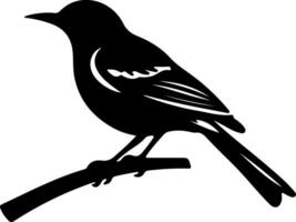 mockingbird icon design silhouette vector