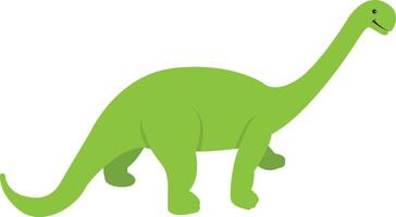 Brontosaurus Dinosaur animal illustation vector