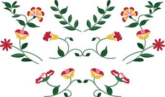 flower background vivid color illustration vector