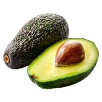 avocado fruit geïsoleerd Aan transparant achtergrond png