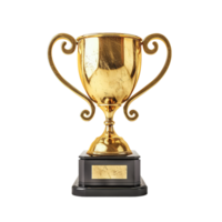 Trophy isolated on transparent background png