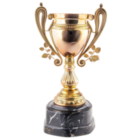 Trophy isolated on transparent background png