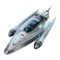 Spaceship isolated on transparent background png