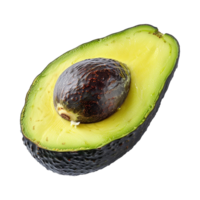 Avocat fruit isolé sur transparent Contexte png