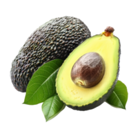 avocado frutta isolato su trasparente sfondo png