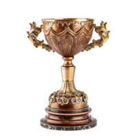 trofeo aislado en transparente antecedentes png