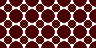 rojo y negro color circulo flor diseño para diseñadores vector