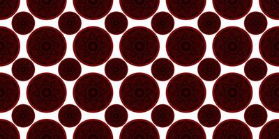 rojo y negro color circulo flor diseño para diseñadores vector