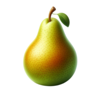 Generated Ai Fresh Ripened pear png