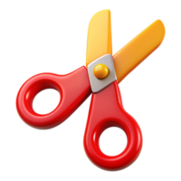 Scissors Tool 3d Concept png