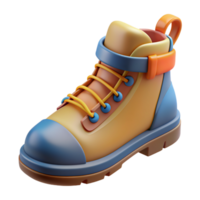 Wandern Stiefel 3d png