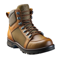 realista caminhada bota 3d png