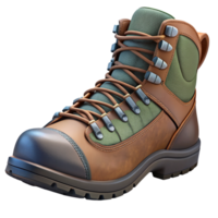 realistisch Wandern Stiefel 3d Design png