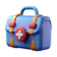 Doctor Bag 3d Asset png