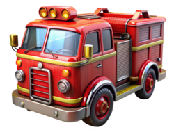 Feuer LKW 3d machen png