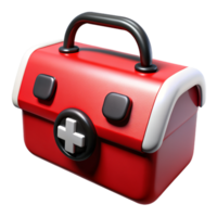 Doctor Bag 3d Object png