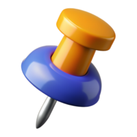 Push Pin 3d Graphic png