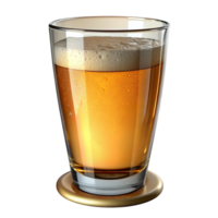 Beer in Glass Mug 3d Object png