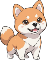 shiba cane animale cartone animato clip png