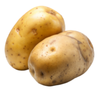Two Potatoes on Transparent Background png