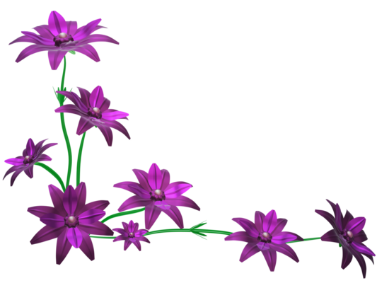 Purple Flowers PNGs for Free Download
