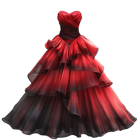 Woman dress isolated on transparent background png