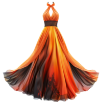 Woman dress isolated on transparent background png