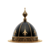 Beautiful islamic themed hat isolated on transparent background png