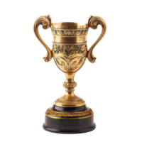 Trophy isolated on transparent background png