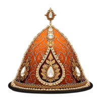 Sultan hat isolated on transparent background png