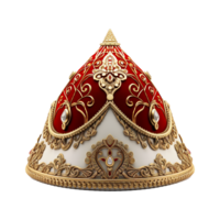 Sultan hat isolated on transparent background png