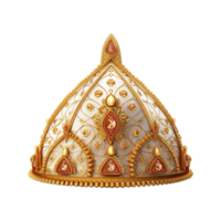 Sultan hat isolated on transparent background png