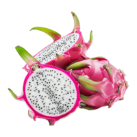 Dragon fruit isolated on transparent background png