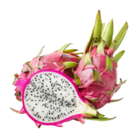 Dragon fruit isolated on transparent background png