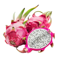 Dragon fruit isolated on transparent background png