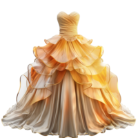 Woman dress isolated on transparent background png