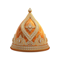 Sultan hat isolated on transparent background png