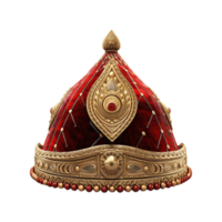 Sultan hat isolated on transparent background png