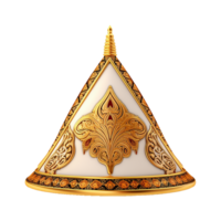 Sultan hat isolated on transparent background png