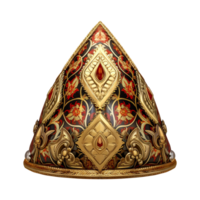 Sultan hat isolated on transparent background png