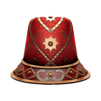 Sultan hat isolated on transparent background png