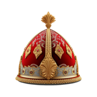 Sultan hat isolated on transparent background png