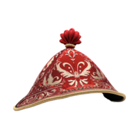 Sultan hat isolated on transparent background png