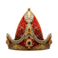 Sultan hat isolated on transparent background png